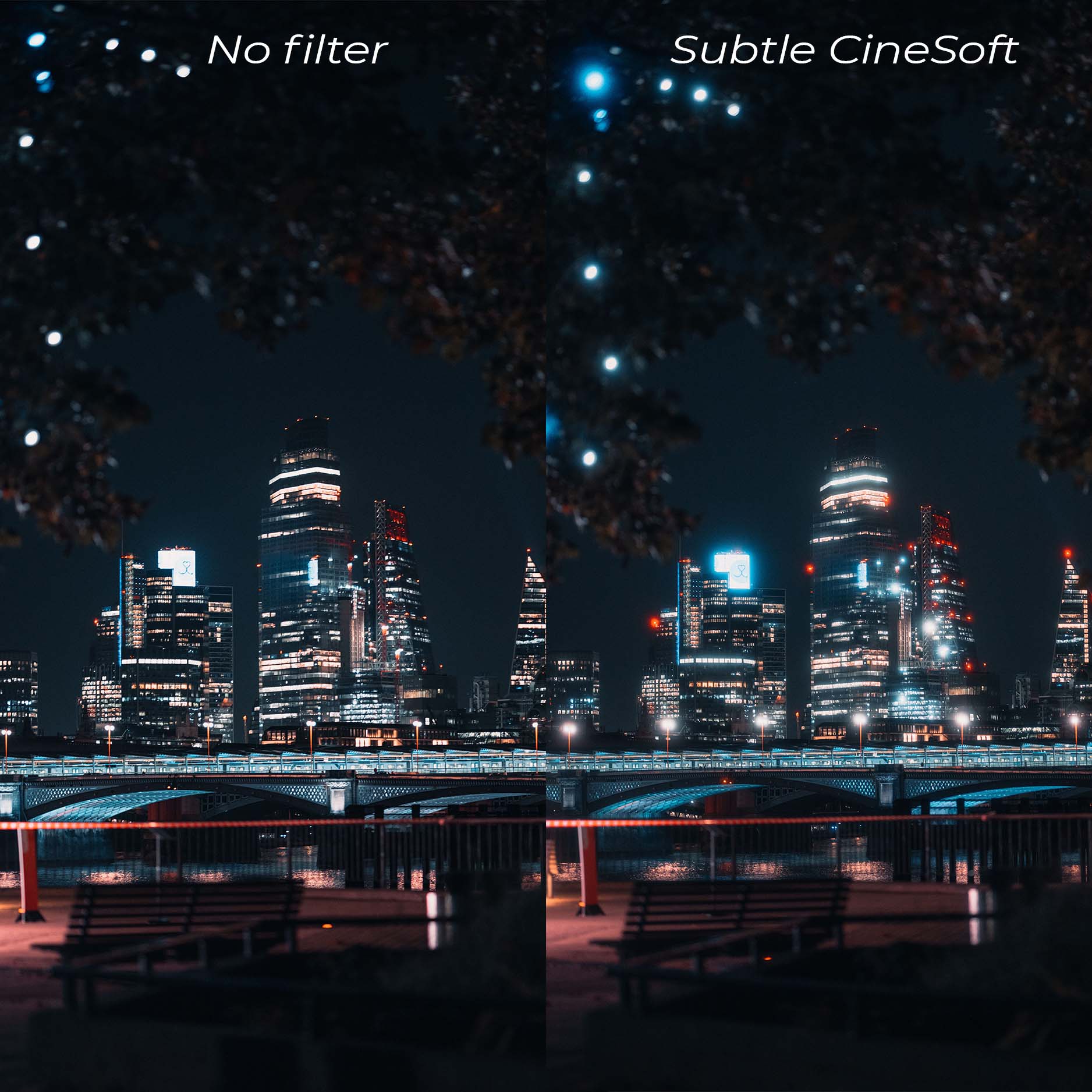Tide Optics Subtle CineSoft Lens Filter | Diffusion Mist Pro Dream Effect - Tide Optics